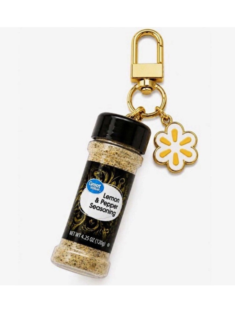 Walmart Great Value Lemon Pepper Seasoning Bag Charm Limited Edition NEW